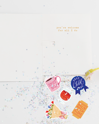 Endless Best Mother's Day Card with Glitter and Sticker Surprise