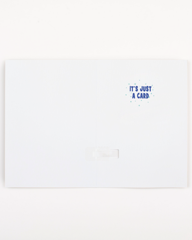 Endless NSFW Moaning Congrats Card with Glitter