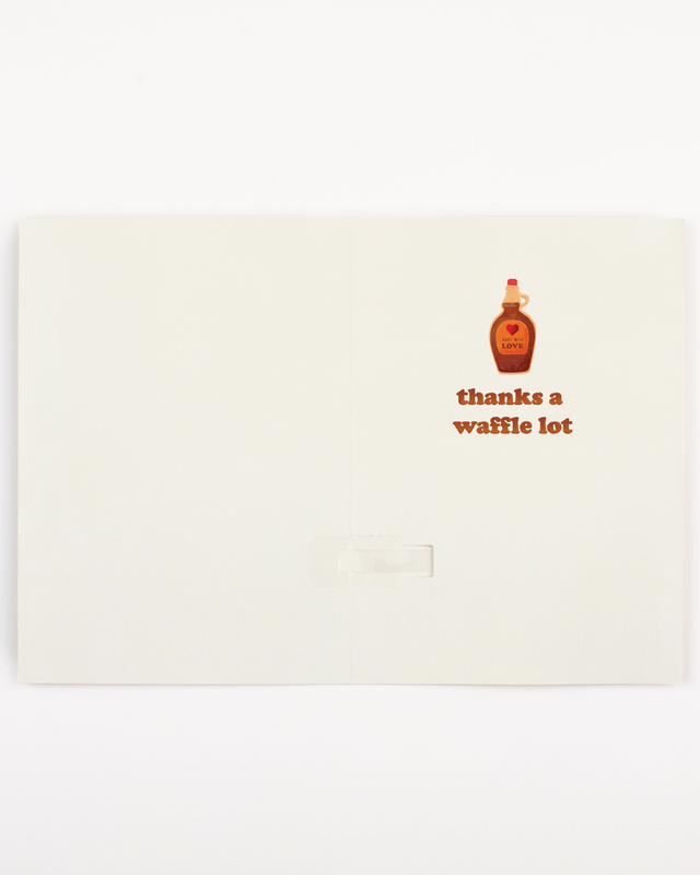 Endless "Never Gonna Give You Up" Mother's Day Card with Glitter