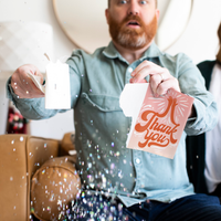 Endless High-Pitched Thank You with Glitter