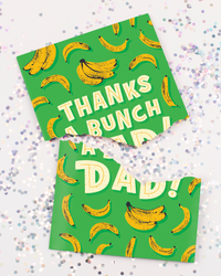 Endless Thank You Dad Card with Glitter