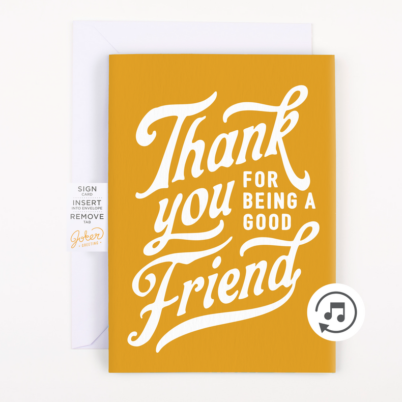 Endless Thank You with Glitter