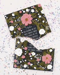 Endless Thank You Mom Card with Glitter