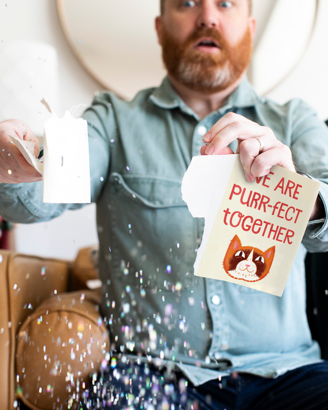 Endless Meowy Valentines With Glitter