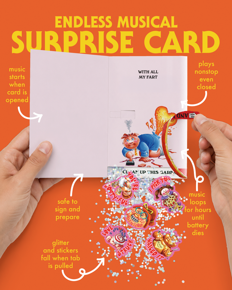 Garbage Pail Kids Endless Valentines Day Card