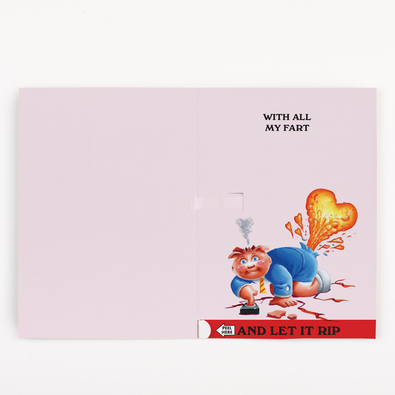 Garbage Pail Kids Endless Valentines Day Card