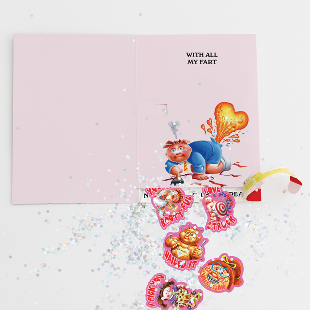 Garbage Pail Kids Endless Valentines Day Card
