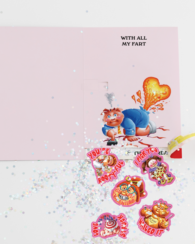 Garbage Pail Kids Endless Valentines Day Card