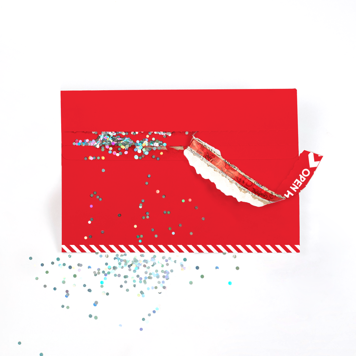 Bio-Glitter Trap Red Envelope (3-pack) by Joker Greeting