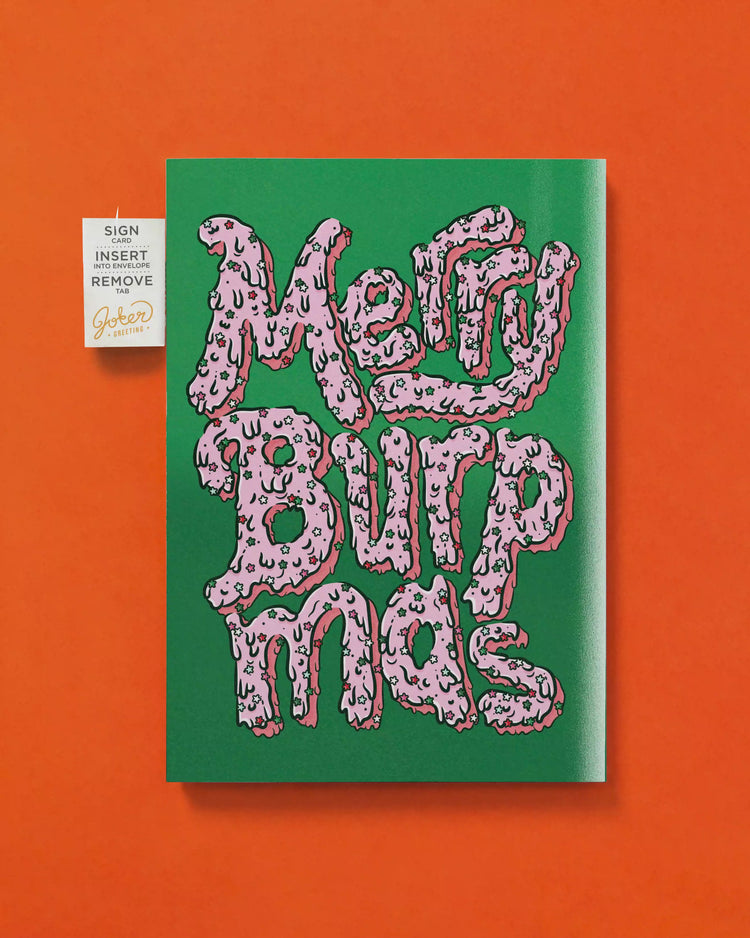 Garbage Pail Kids "Merry Burpmas" Christmas Card