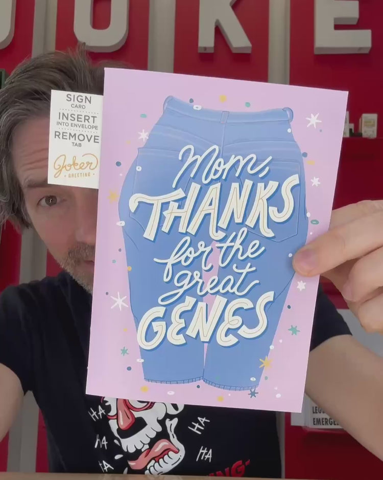 Endless Mother's Day Fart Card with Pull Surprise