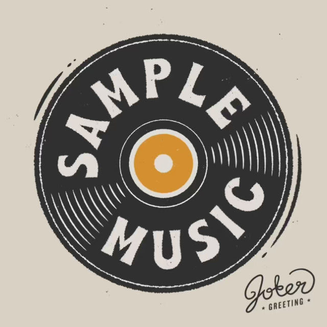 Video playing the sample farting sounds of this Mother's Day greeting card