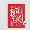 Endless Birthday Card with Glitter