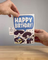 Endless Mariachi Birthday Card with Glitter