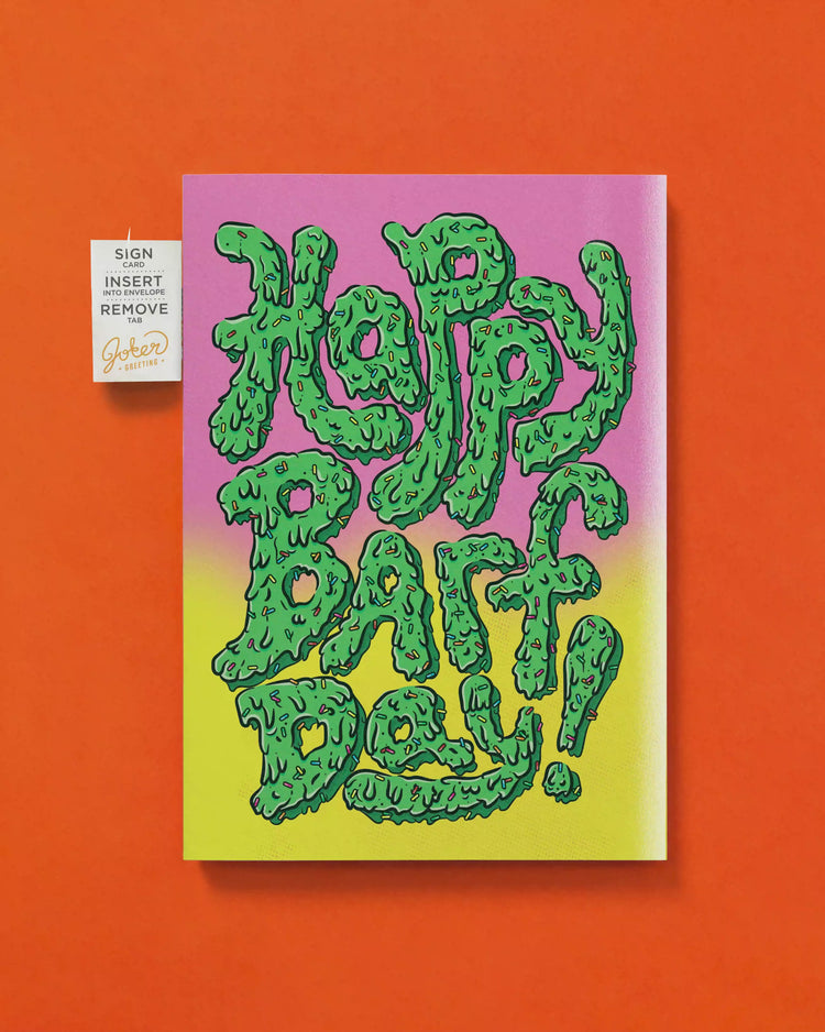 Garbage Pail Kids "Happy Barf Day" Birthday Card