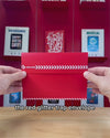 Red Glitter Trap Envelope (1-Pack)