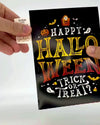 Endless Halloween Card with Glitter and Sticker Surprise