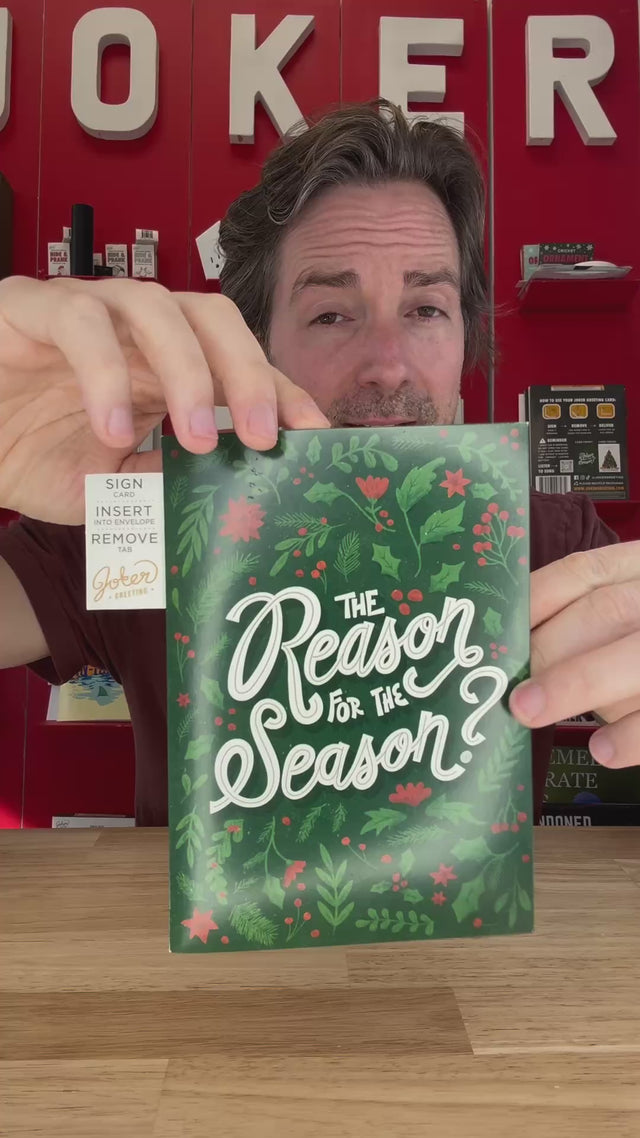 Video showing how to use the christmas card and plays a sample sound .