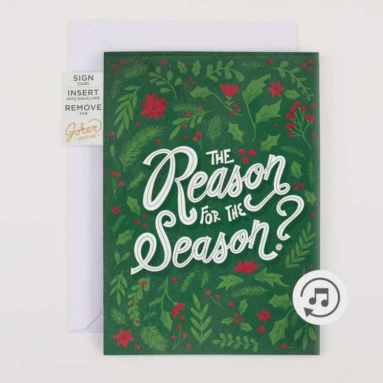 Endless Christmas Glitter and Sticker Surprise Card