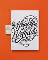 Endless Classic Birthday Card with Glitter