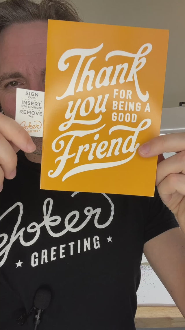 Video showing the greeting card in action