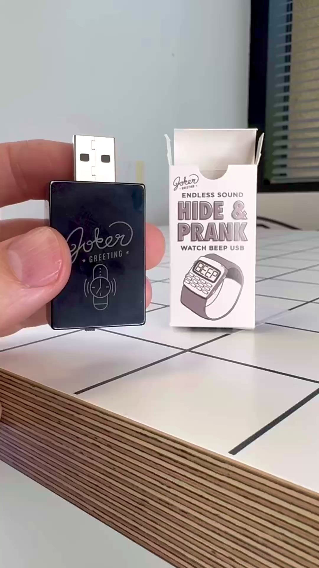 USB Watch Beep Prank Device - Office Computer Joke | Joker Greeting