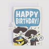 Endless Mariachi Birthday Card with Glitter