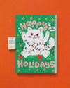 Endless Happy Holidays Card with Glitter