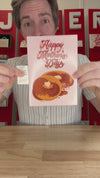 Endless "Never Gonna Give You Up" Mother's Day Card with Glitter