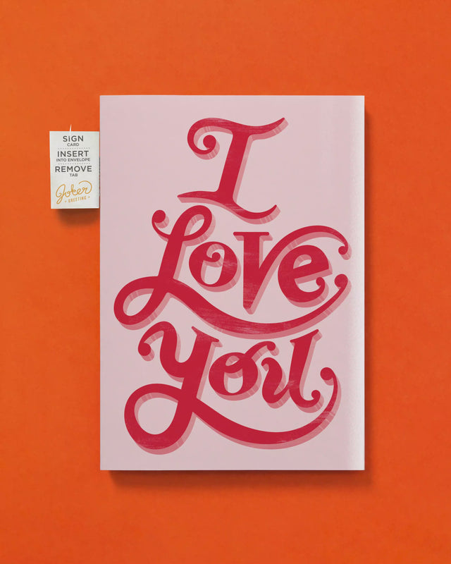 Endless I Love You Glitter & Stickers
