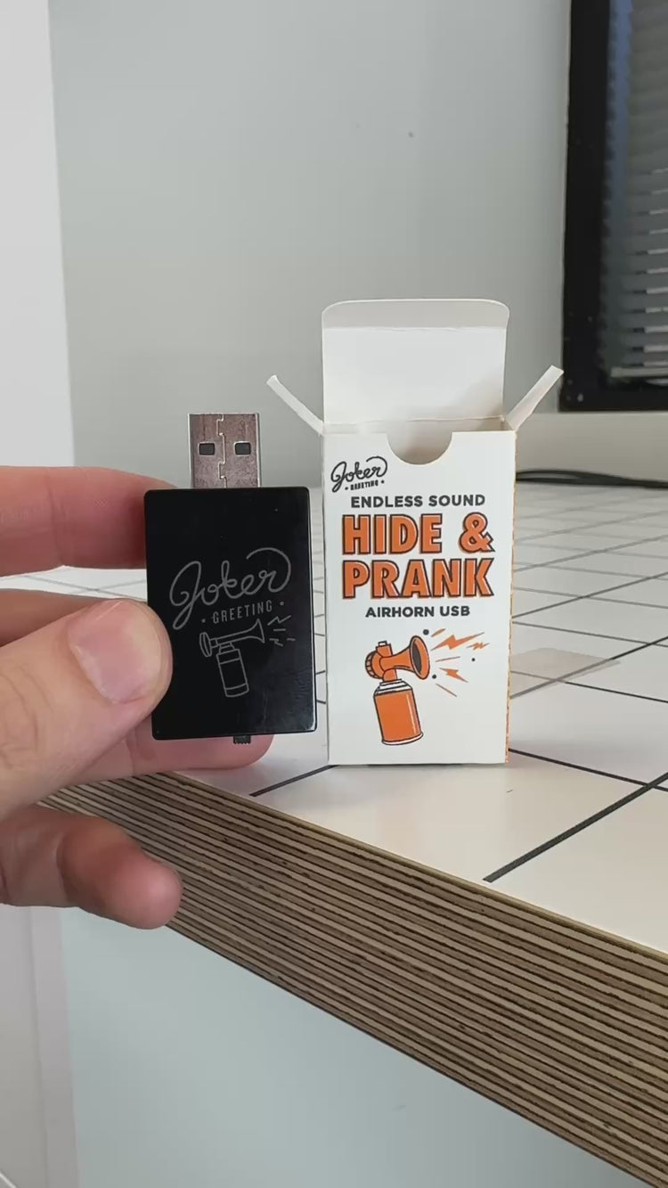 USB Air Horn Prank