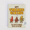 Endless Thanksgiving Card with Glitter