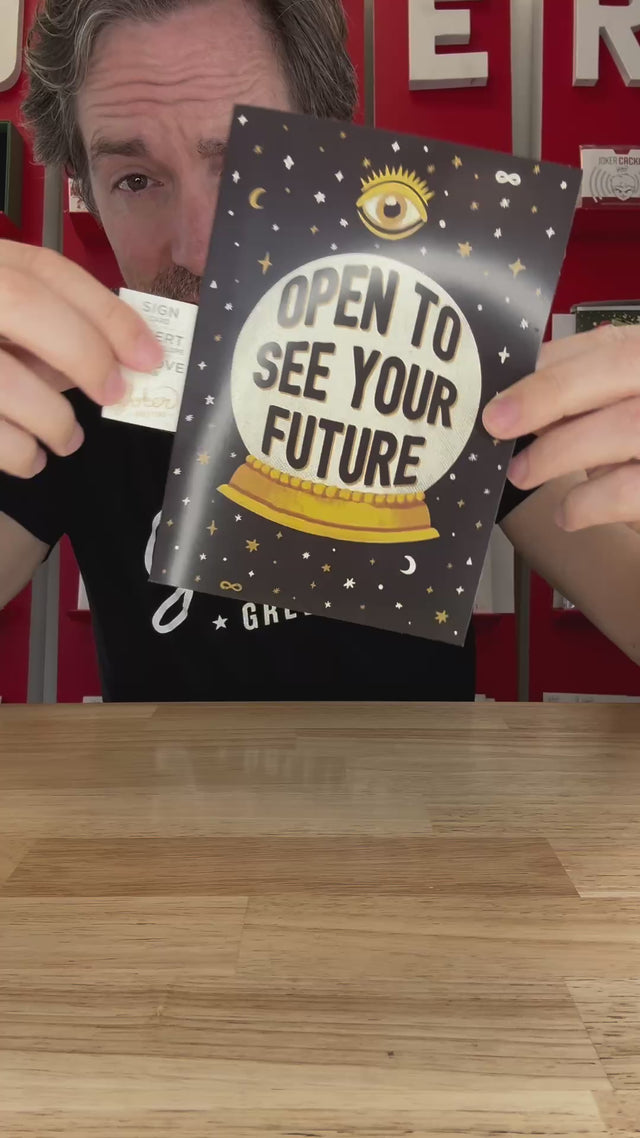 Video using the card and how to setup also plays a sample of the "This is the card that never ends" Song