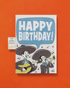 Endless Mariachi Birthday Card with Glitter