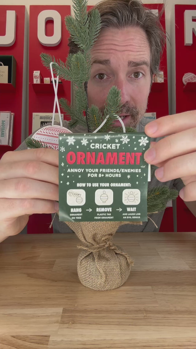 Cricket Chirp Ornament
