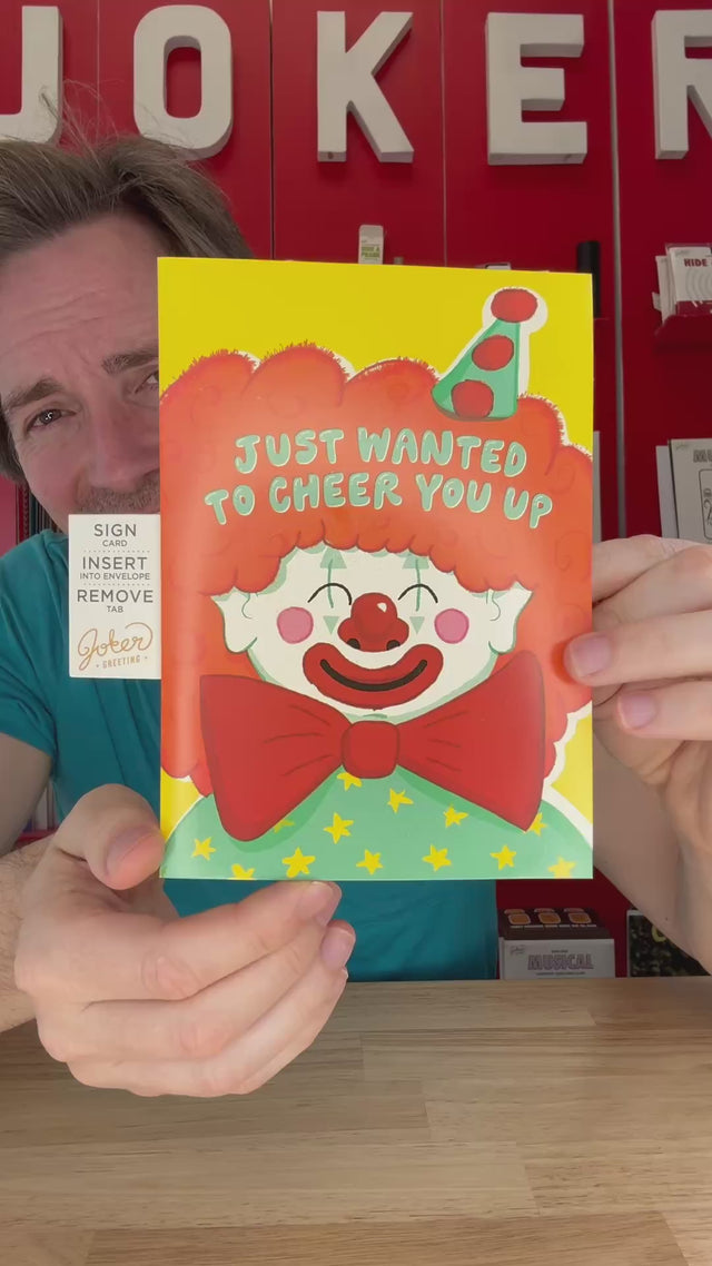 Video showing how to open and sign the encouragement card. Plays a sample of the song, This is the card that never ends.