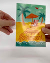 Endless Retirement Card With Glitter