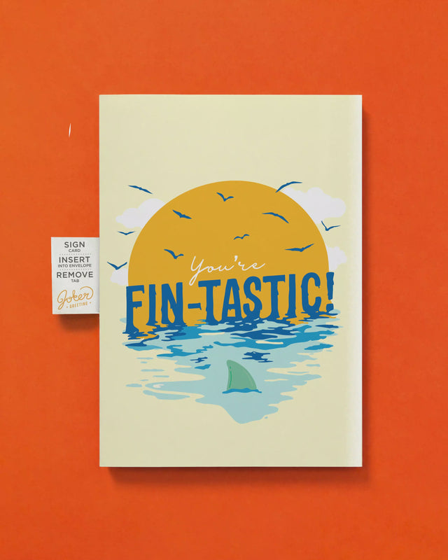 Endless Baby Shark Card With Glitter
