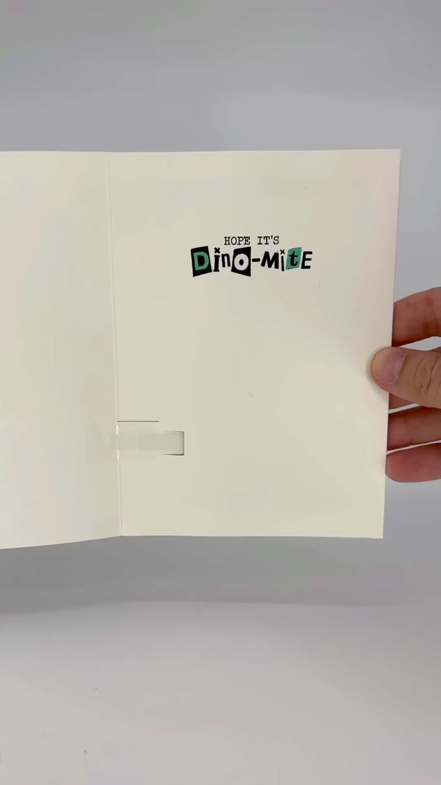 Endless Punk Rock Birthday Card with Glitter