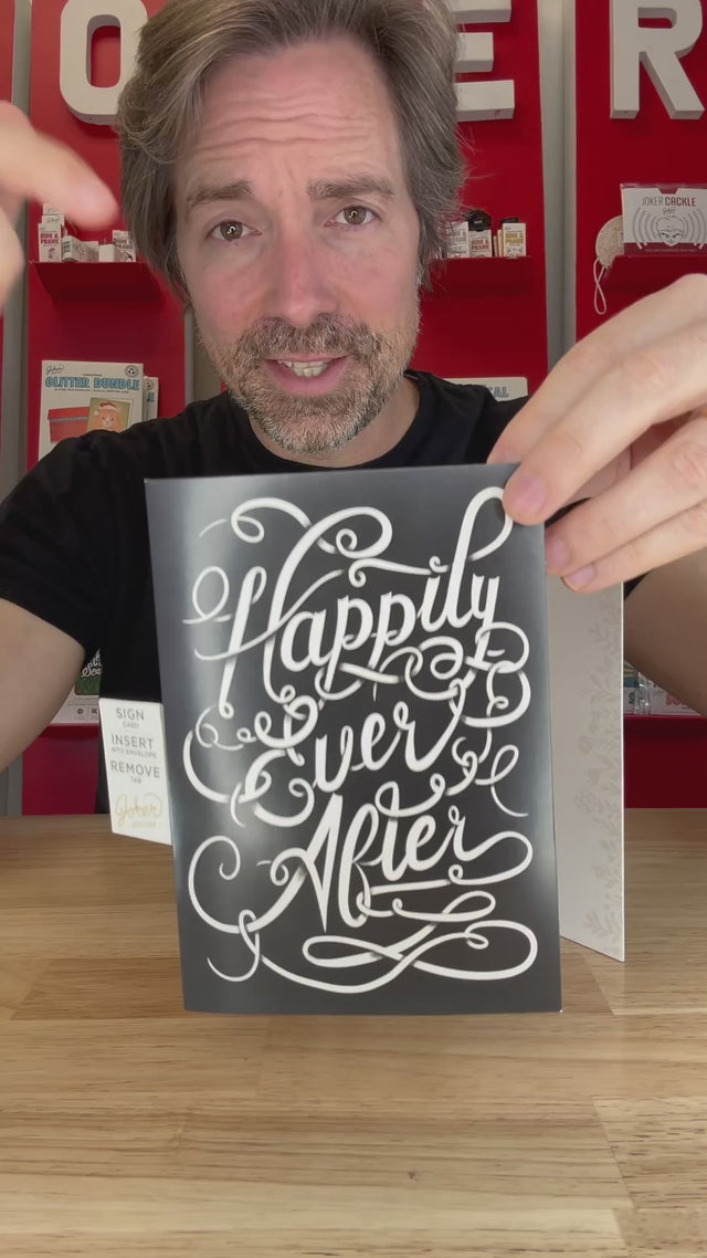 Video explaining how the Endless Wedding card works and sampling what song plays in the card