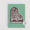 Endless Thank You Grandparent Card with Glitter
