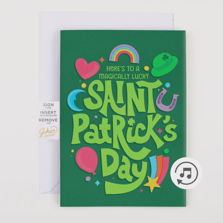 Endless St. Patricks Day Luck with Glitter
