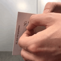 Video showing how to remove adhesive cover