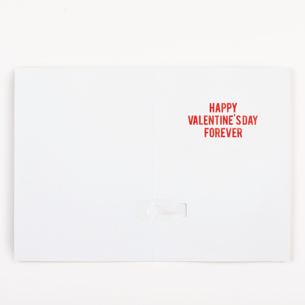 Never Gonna Give You Up Valentine's Day Card - Unique Cards +