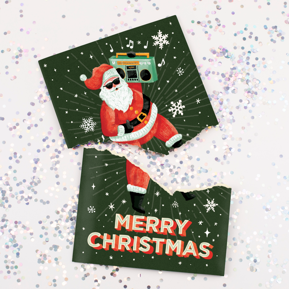 Rick Rolled Astley Gag Prank Snowflake Blinking Holiday Christmas